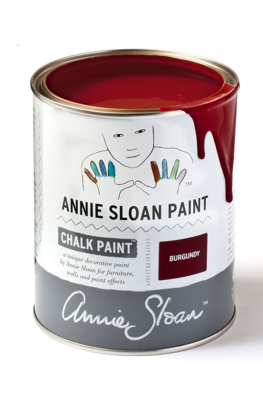 Burgundy Chalk Paint Colors By Annie Sloan