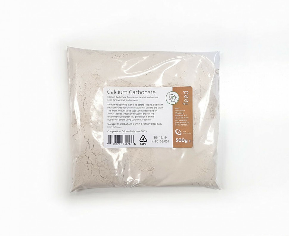 Calcium Carbonate 500g Ultra Fine Chalk Powder ..