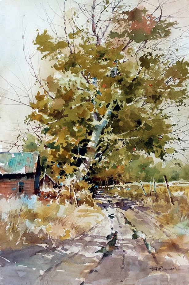 Carl Purcell In Nephi, Ut | Watercolor Landscape Paintings ..
