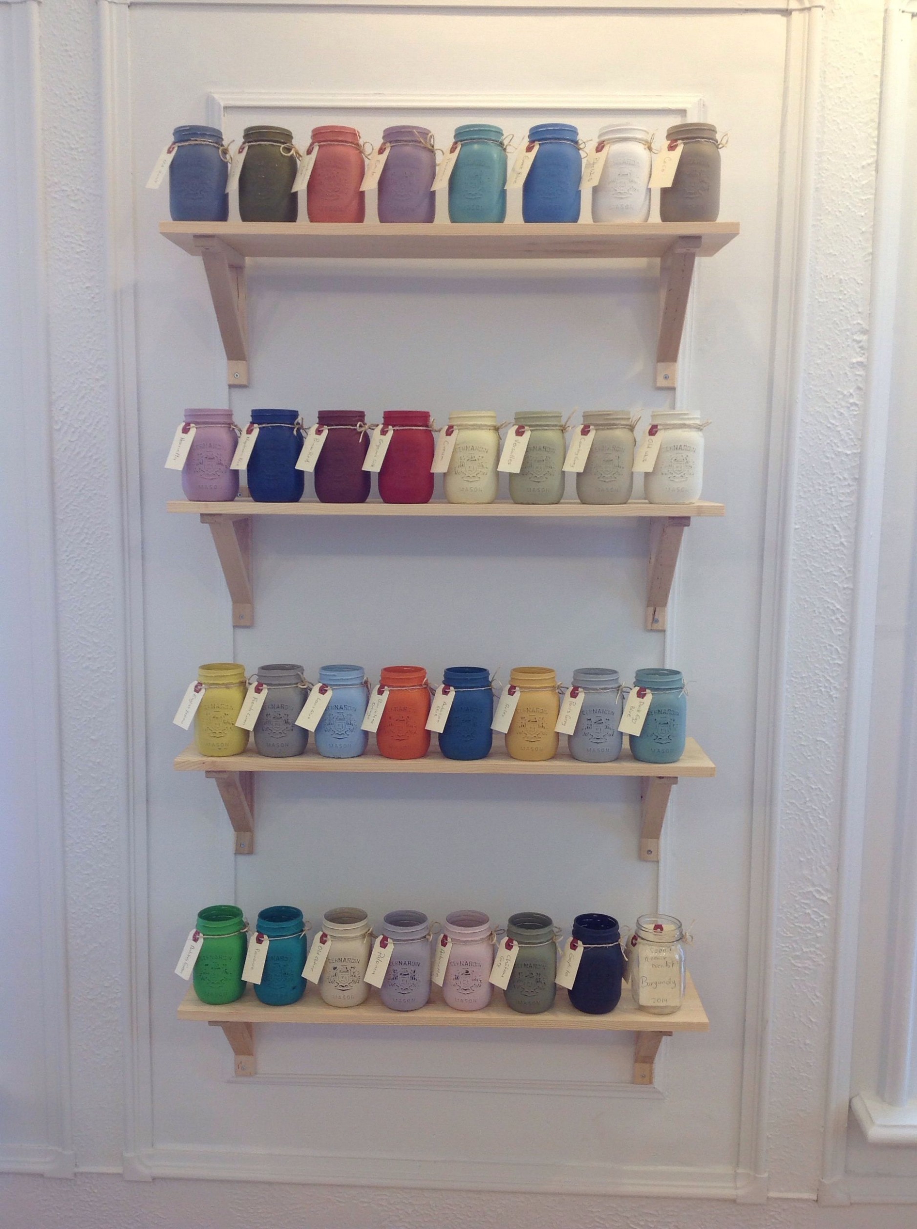 Carte Blanche Chalk Paint By Annie Sloan Color Display | Country ..