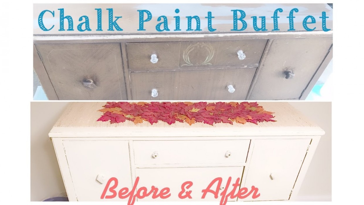 Chalk Paint Buffet Before & After Where To Buy Annie Sloan Chalk Paint In Halifax