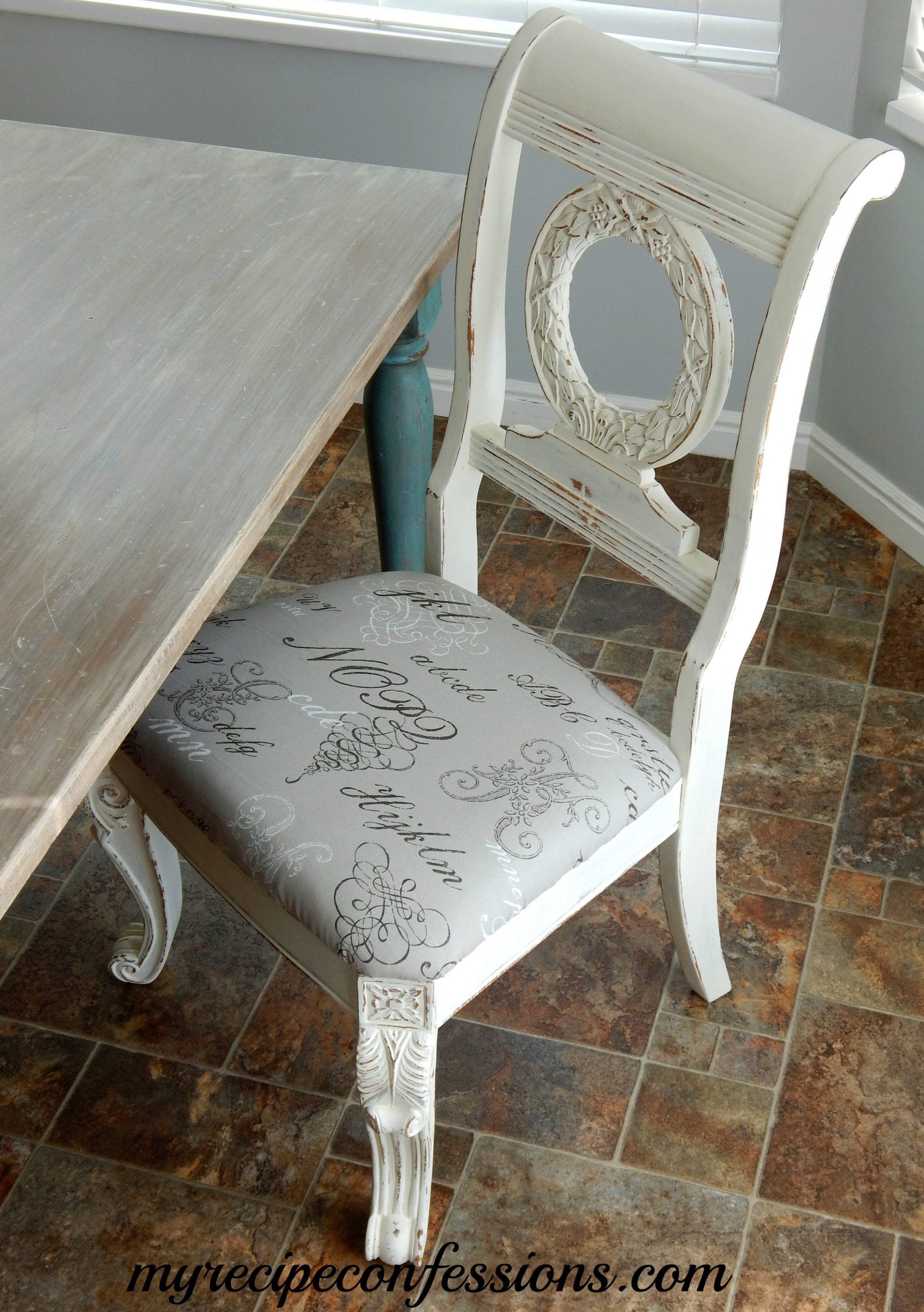 Chalk Paint Chair Makeover My Recipe Confessions Annie Sloan Chalk Paint How To