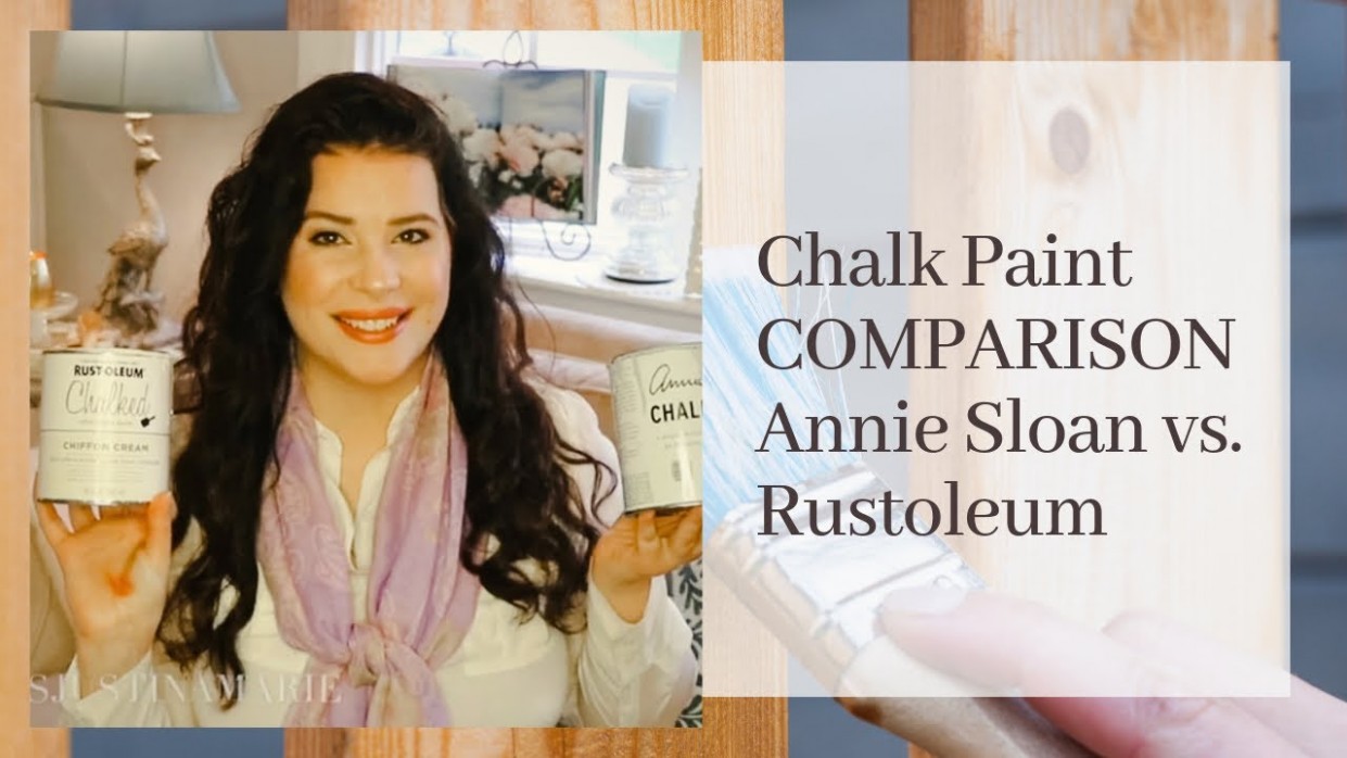 Chalk Paint Comparison And Review: Annie Sloan Vs