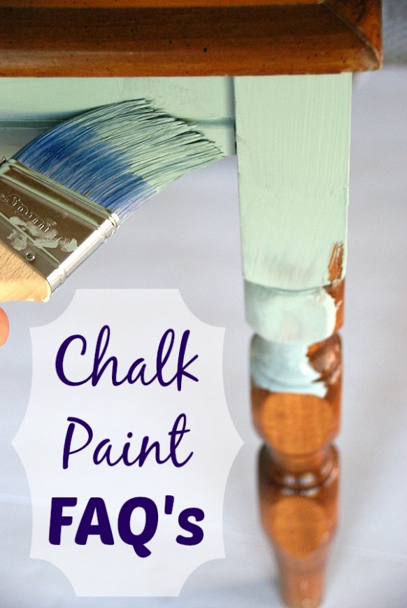 Chalk Paint Faqs Canary Street Crafts Can You Use Chalk Paint Over Stained Wood