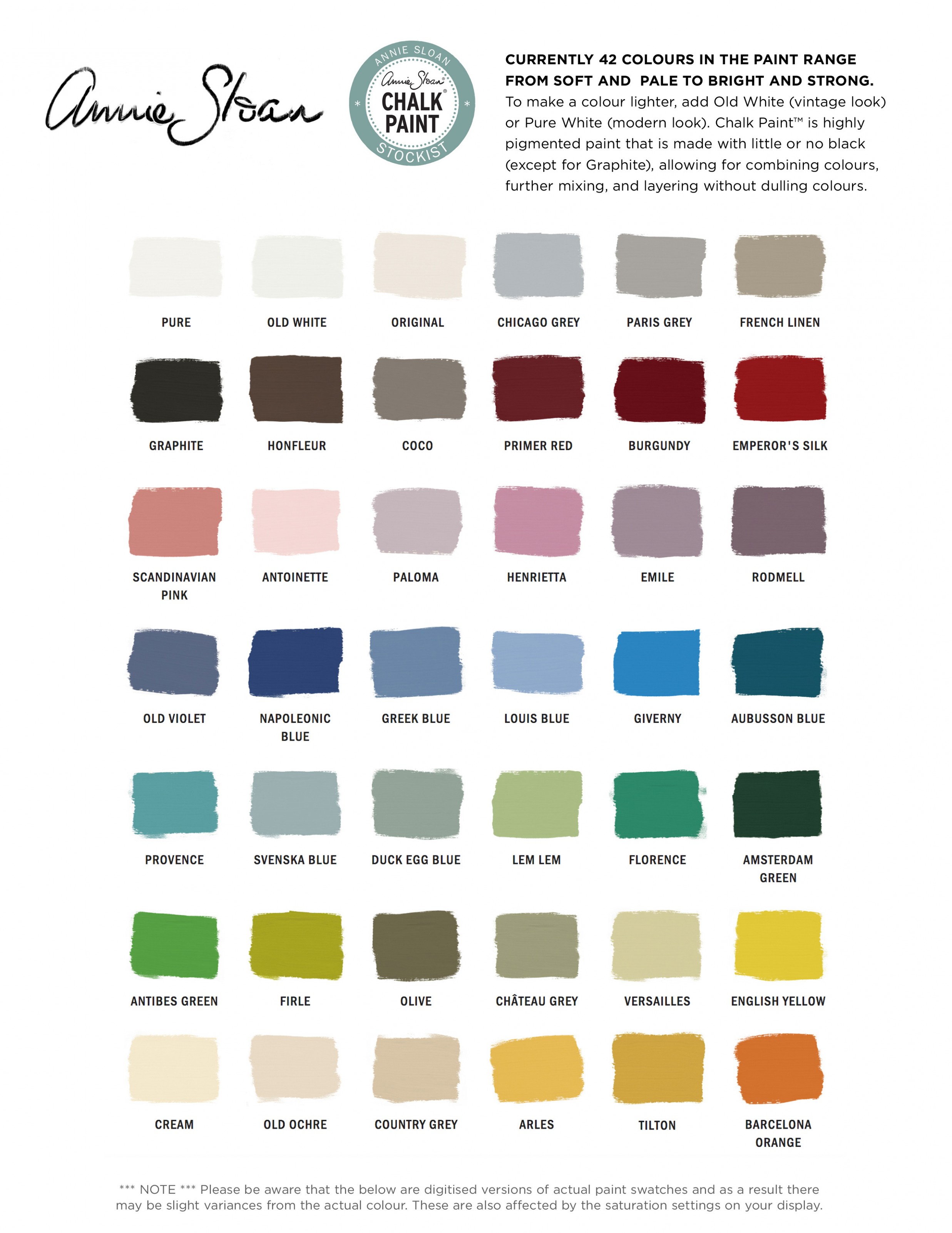 Chalk Paint® | Knot Too Shabby Furnishings Mixing Annie Sloan Chalk Paint Colors