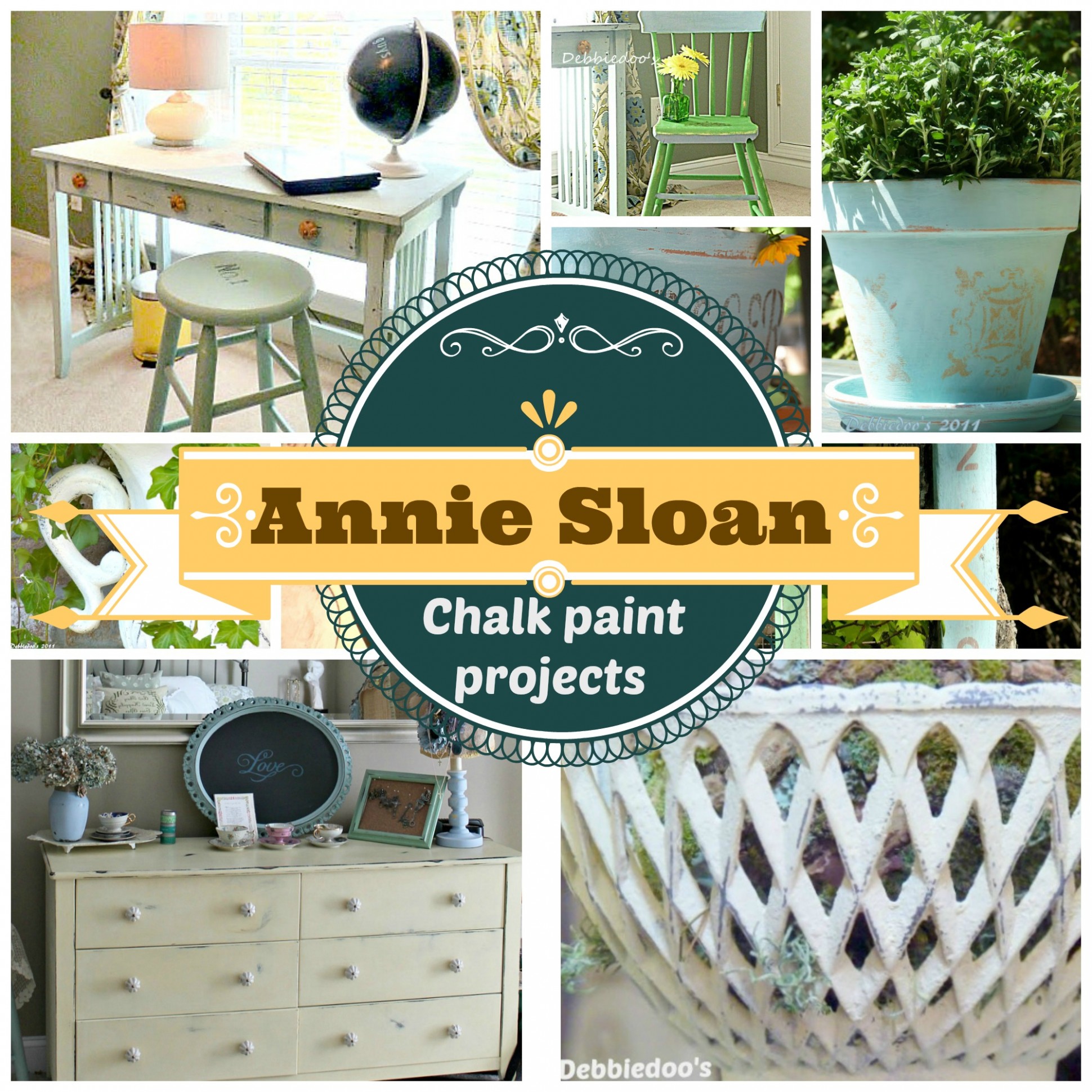 Chalk Paint Projects With Annie Sloan Debbiedoos Annie Sloan Chalk Paint At Amazon
