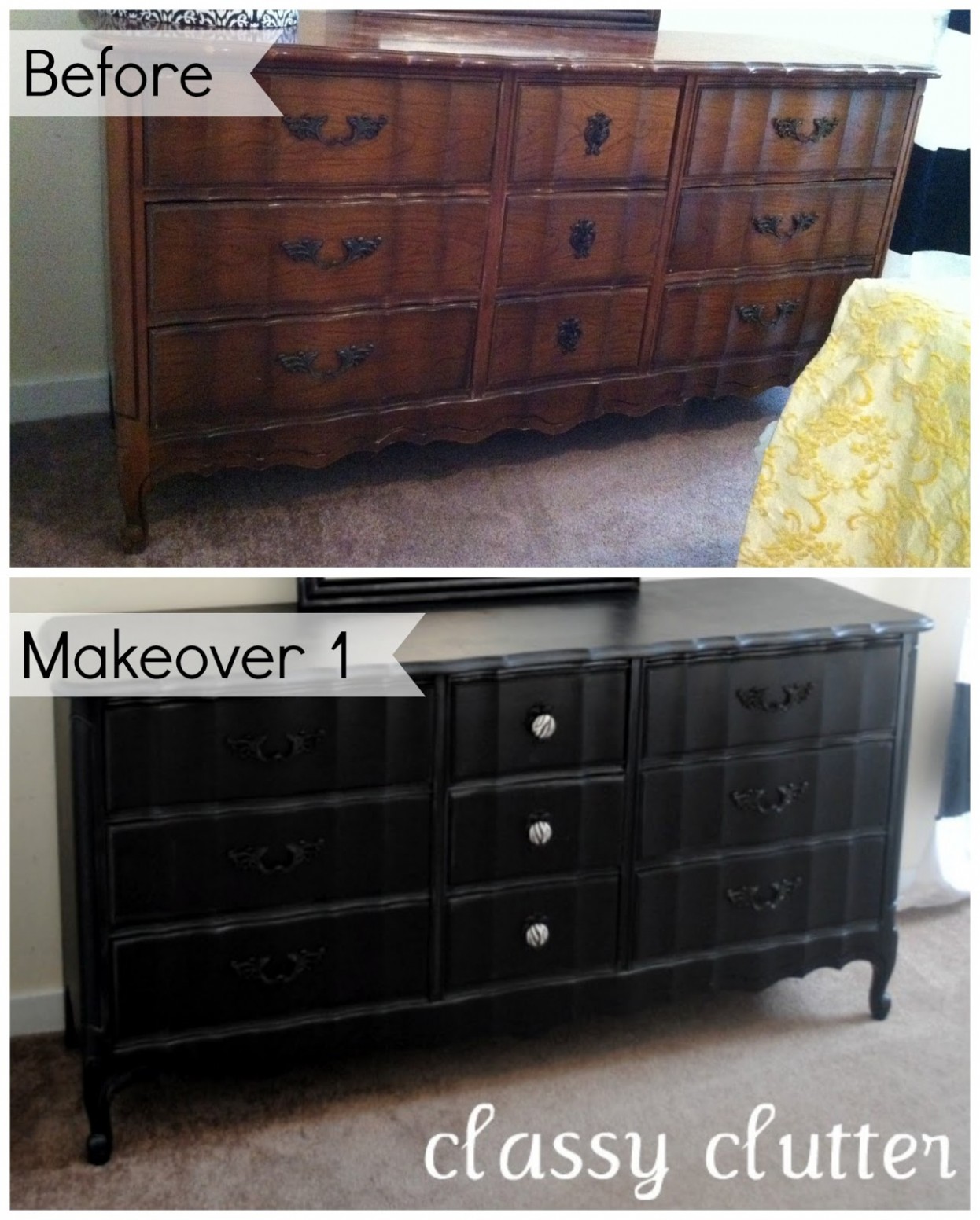 Chalk Paint Recipe And Chalk Paint Dresser Makeover Can You Chalk Paint Over Existing Paint