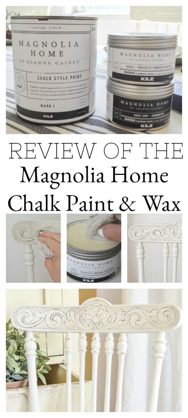 Chalk Paint Review Of The Magnolia Chalk Paint & Wax | Chalk ..