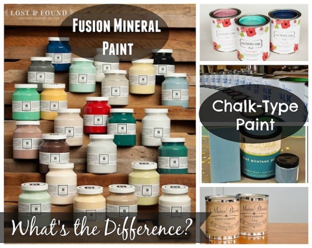 Chalk Paint Vs Fusion Mineral Paint | What's The ..