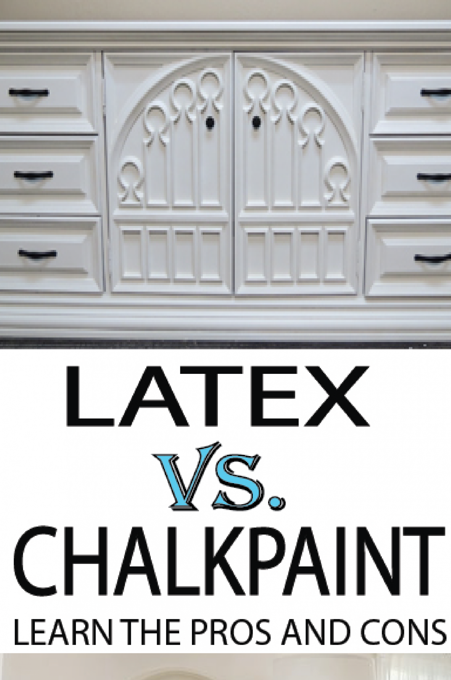 Chalk Paint Vs Latex Paint On Furniture Painted ..