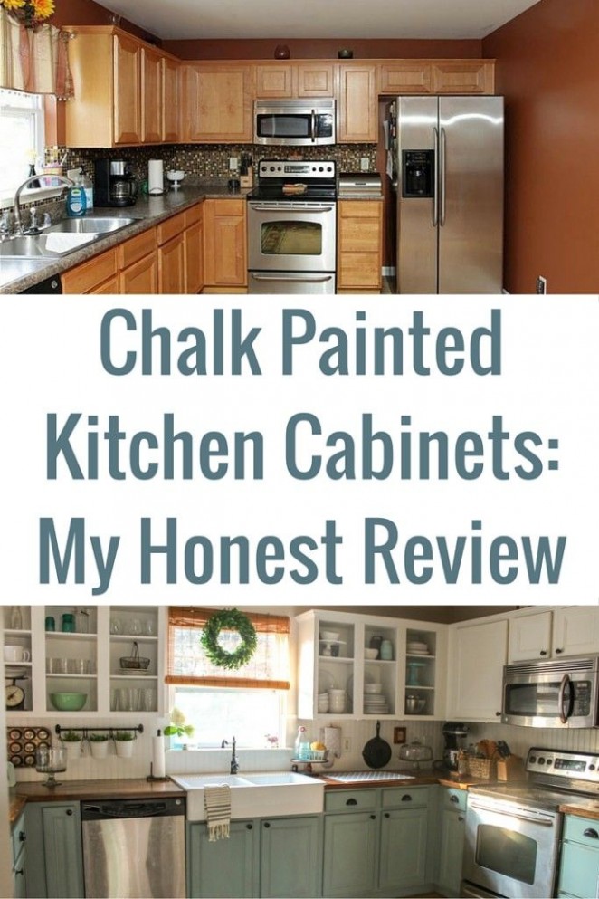 Chalk Painted Kitchen Cabinets: 2 Years Later | Chalk ..