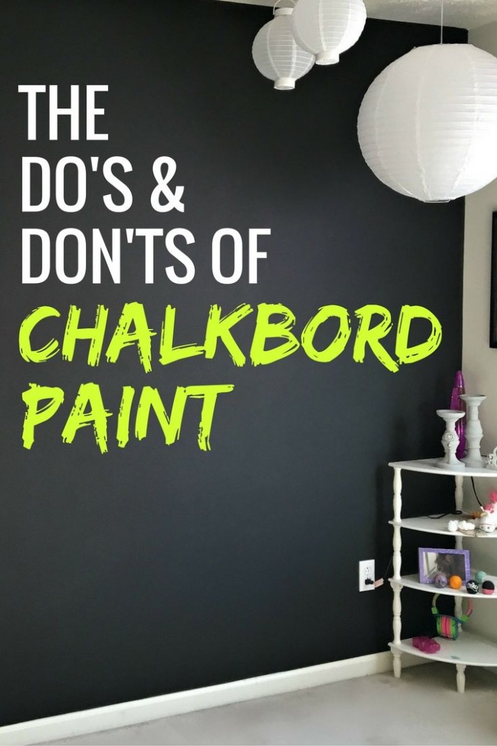 Chalkboard Paint Do's And Don'ts: How To Make A Design ..