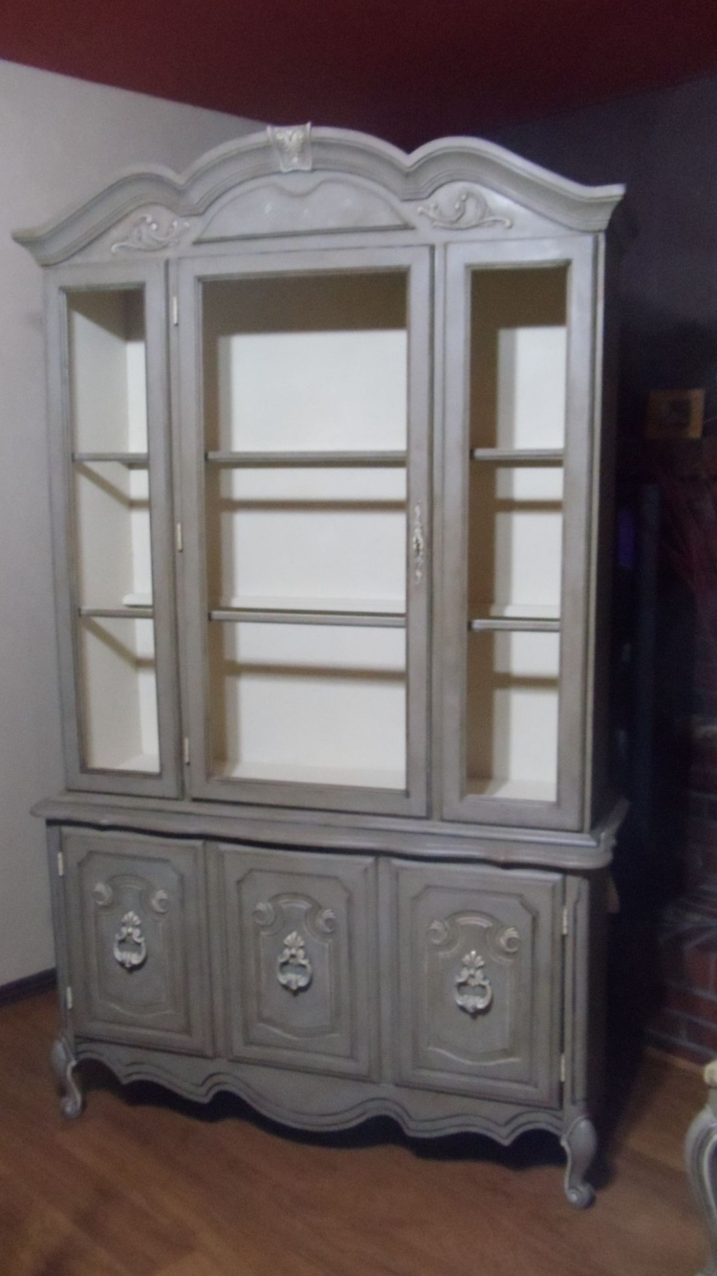China Cabinet Painted In Annie Sloans Chalk Paint Coco ..