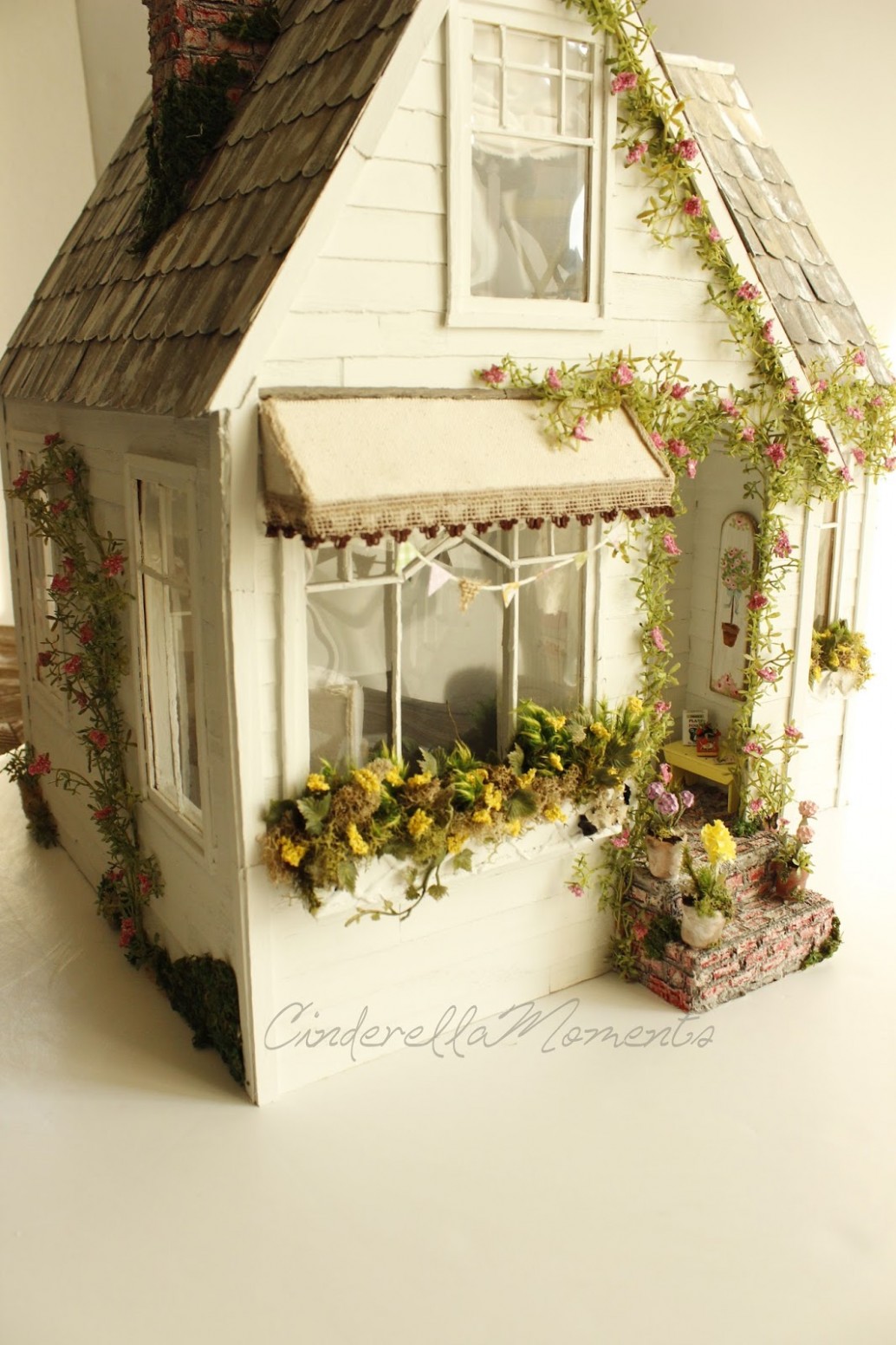 Cinderella Moments:  Side Up Custom Dollhouse Hobby Lobby Miniature Dollhouse Accessories