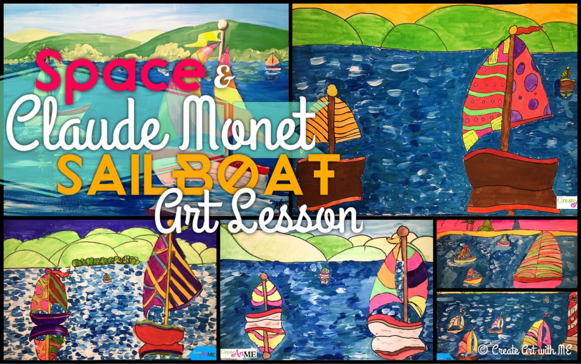 Claude Monet Sailboat Lesson Art And Craft Cles Near Me For S