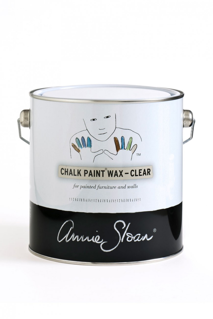 Clear Chalk Paint® Wax | Annie Sloan Can You Paint Over Chalk Paint That Has Been Waxed
