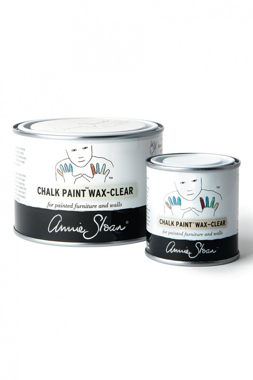 Clear Wax By Annie Sloan Chalk Paint® Annie Sloan Chalk Paint Paris Grey With Black Wax