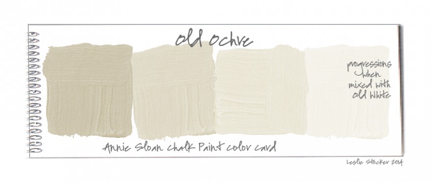 Color Palettes: Annie Sloan Chalk Paint Colors + Progressions Annie Sloan Chalk Paint Colors Old Ochre
