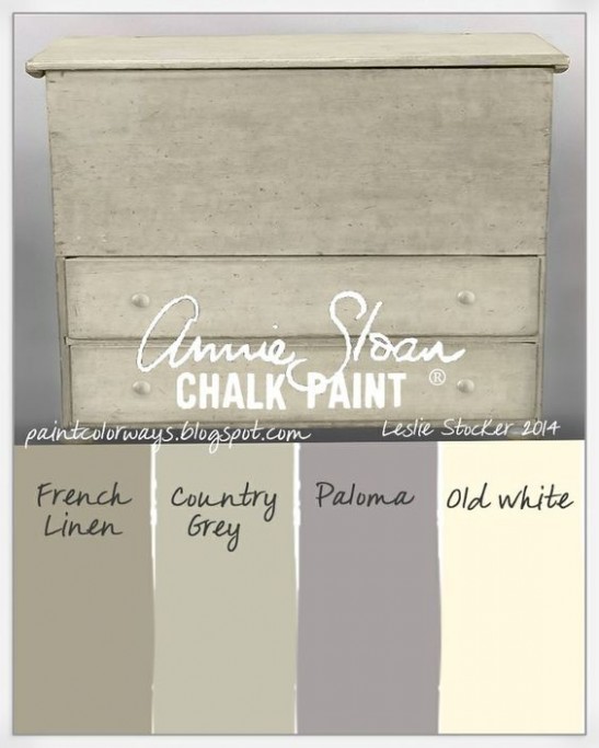 Colorways A Combination Of Annie Sloan Chalk Paint ..