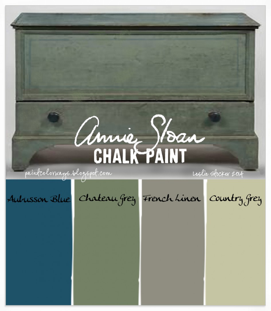 Colorways: April 2014 Annie Sloan Chalk Paint Colors Grey