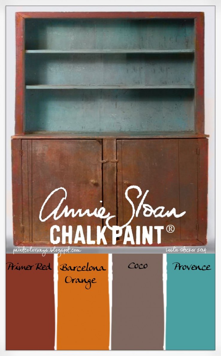 Colorways Stepback Pine Cupboard. Annie Sloan Chalk Paint® Color ..