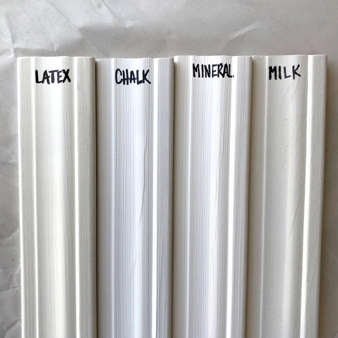 Compare: Chalk, Milk, Mineral And Latex Paint Can You Put Gloss Paint Over Chalk Paint
