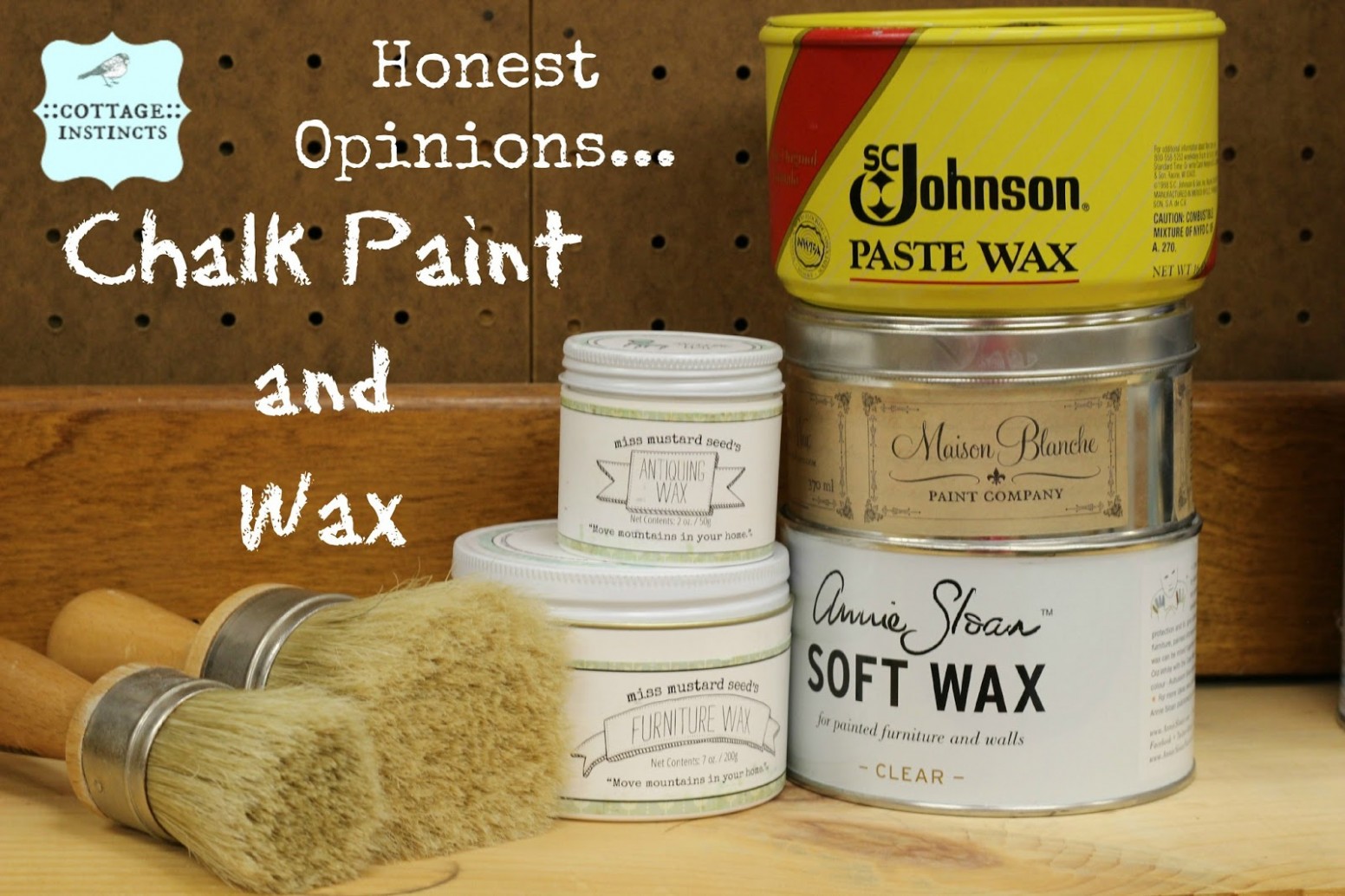 Cottage Instincts: ::my Honest Opinions On Chalk Paint And Wax:: Can You Paint Over Chalk Paint With Wax On It