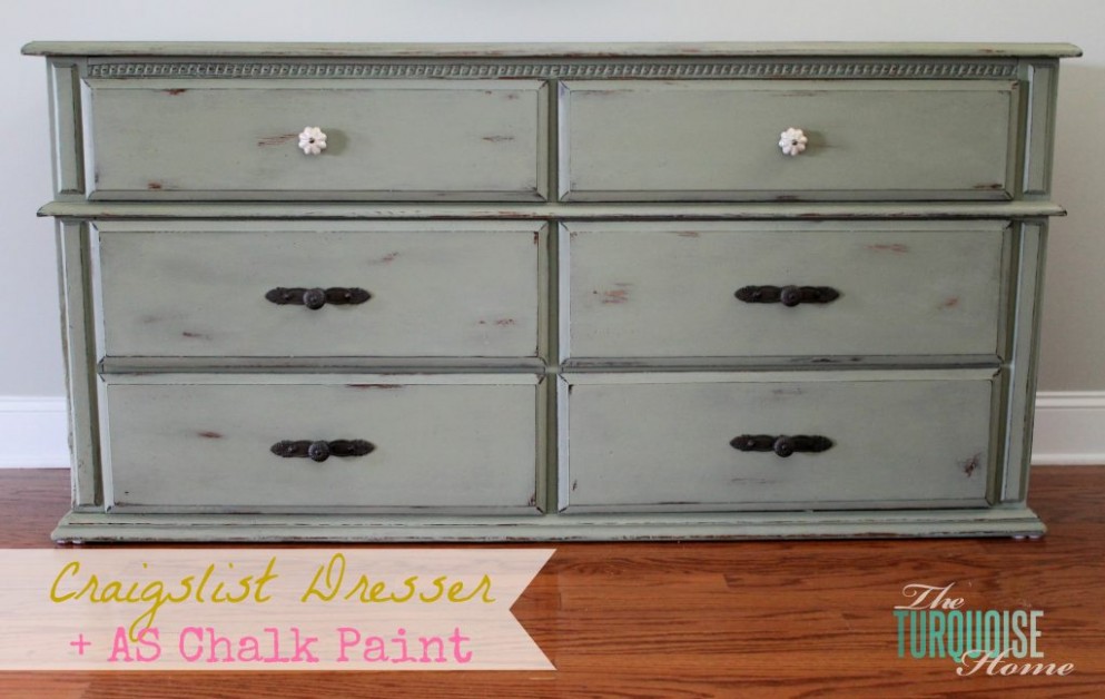 Craigslist Dresser Makeover With Annie Sloan Chalk Paint ..