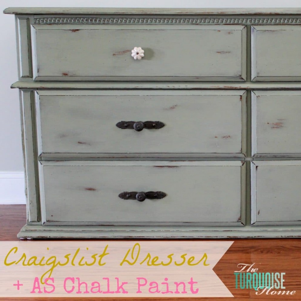 Craigslist Dresser Makeover With Annie Sloan Chalk Paint | The ..