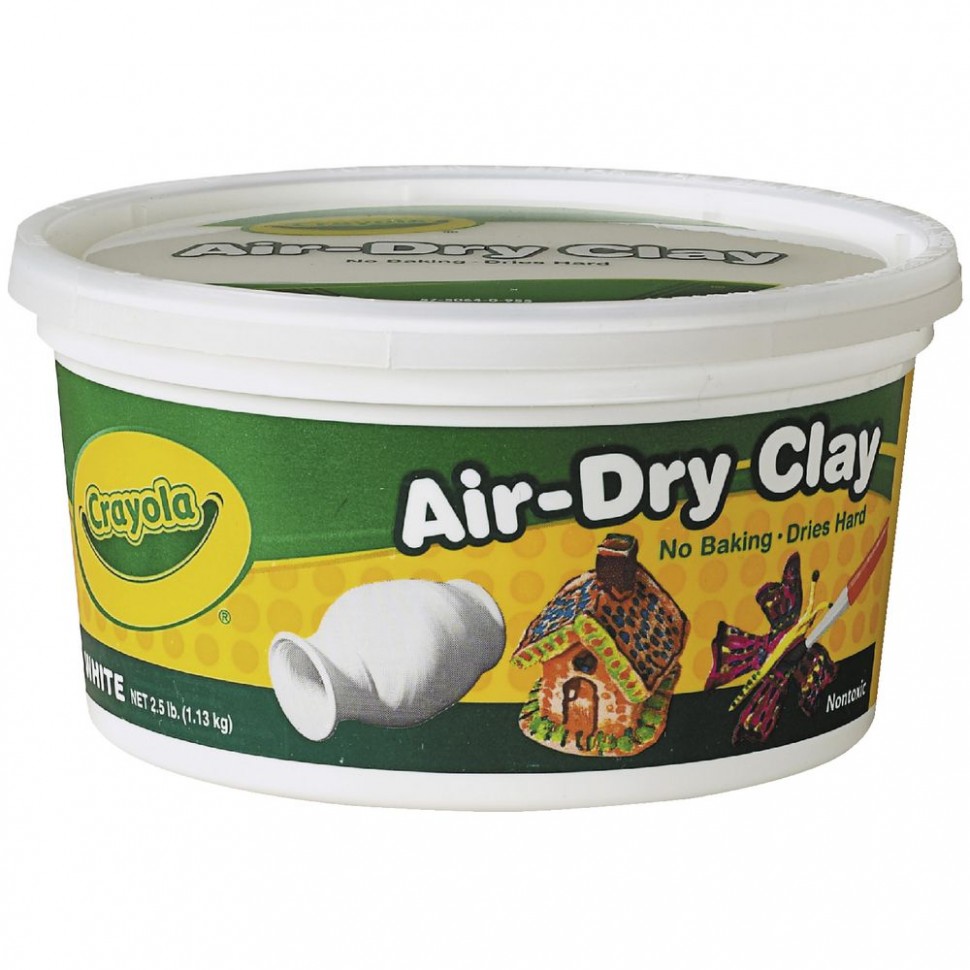 Crayola Air Dry Clay White 1