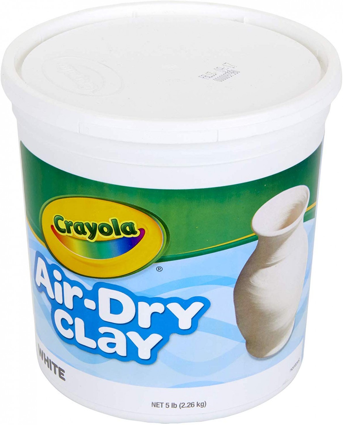 Crayola Air Dry Clay, White, 100 Pounds (pack Of 10) When Can I Paint Air Dry Clay
