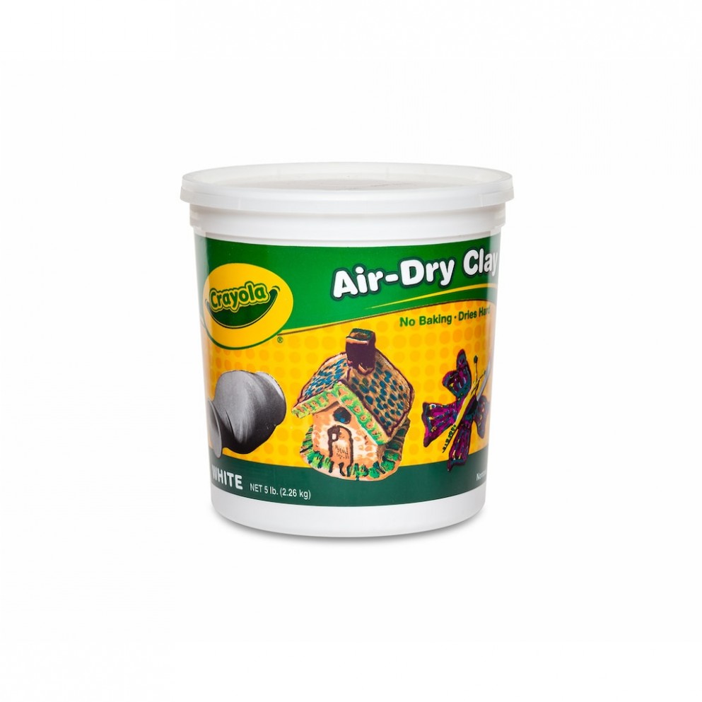 Crayola® Air Dry Clay, White Painting Air Dry Clay Sculptures