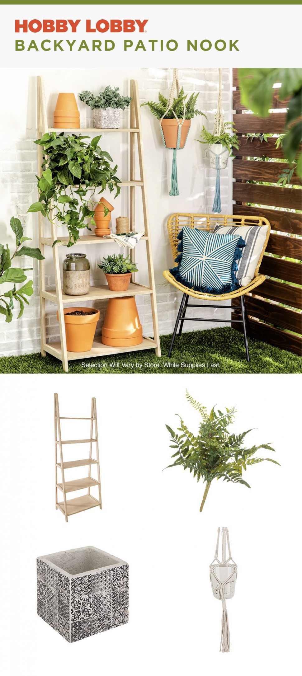 Create This Backyard Patio Nook With Supplies From Your Local ..