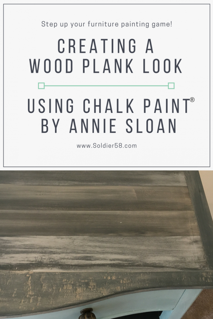 Creating A Wood Plank Look Using Chalk Paint By Annie Sloan ..
