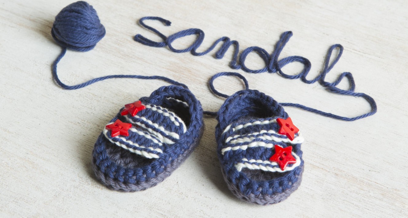 Crocheted Baby Sandals Yarn & Needle Arts | Hobby Lobby Hobby Lobby Baby Furniture