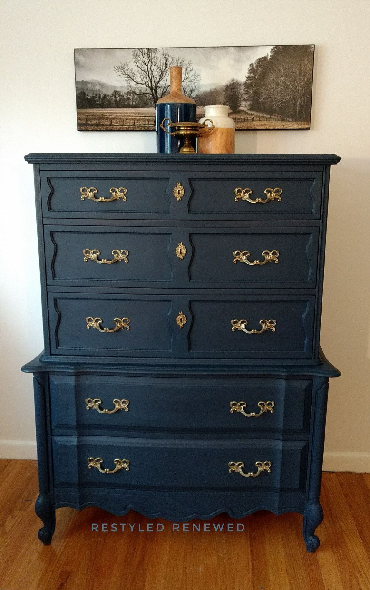 Custom Dark Blue Set | Restyled Renewed | Furniture Artist | Prima ..