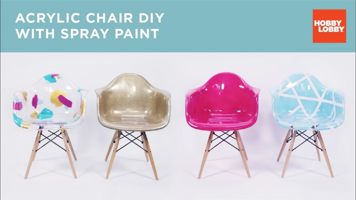 Customized Acrylic Chair Crafts | Hobby Lobby Hobby Lobby Furniture Hardware