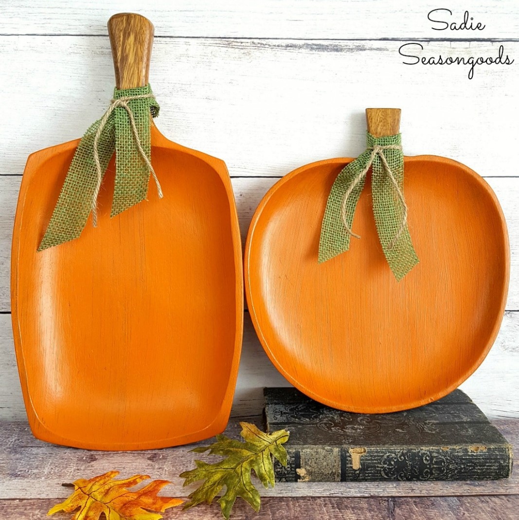 Decorative Pumpkins From Monkey Pod Wood For Rustic Fall Decor Where To Buy Chalk Paint In Louisville Ky