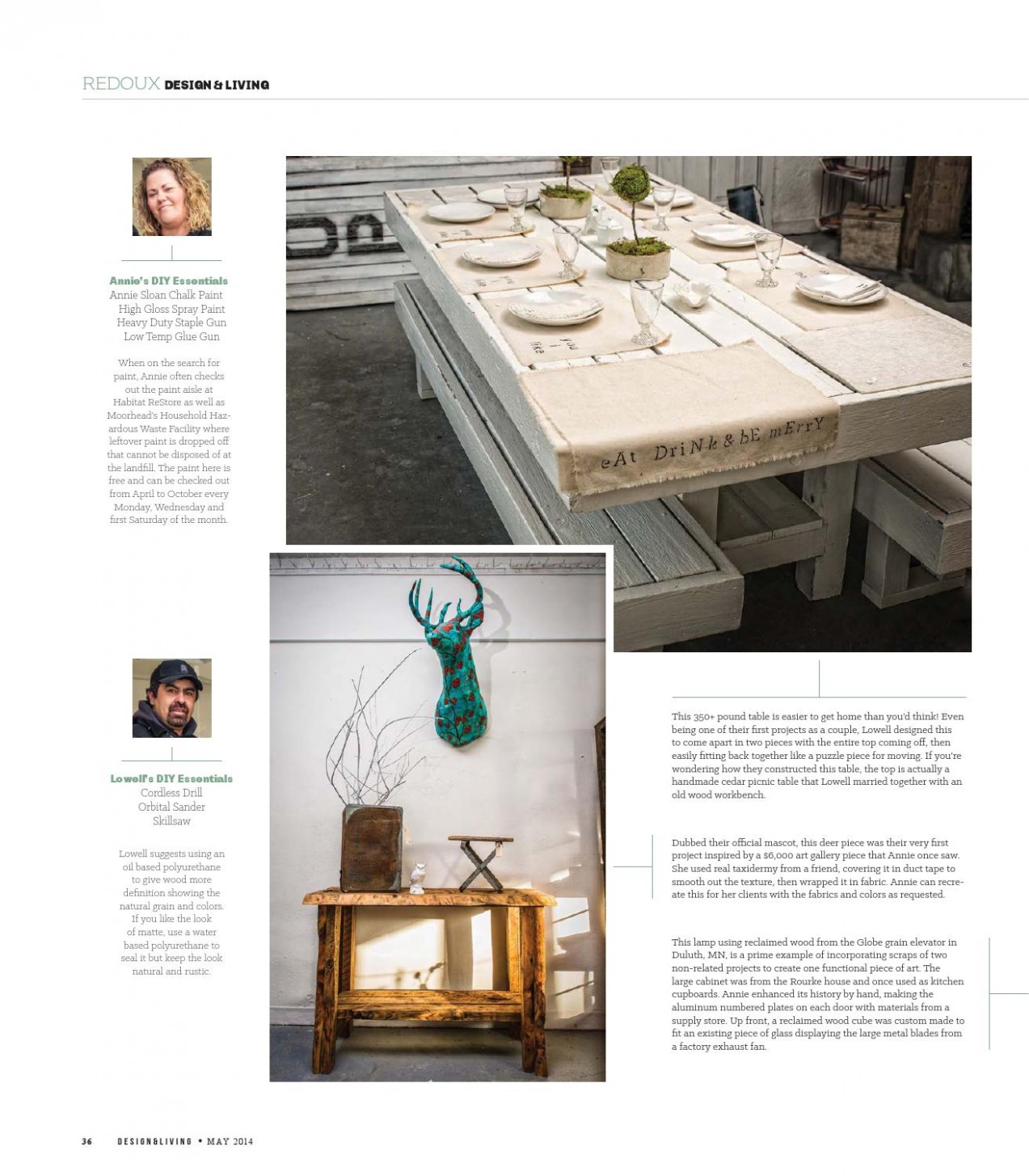 Design & Living May 8 By Spotlight Issuu Annie Sloan Chalk Paint Duluth Mn