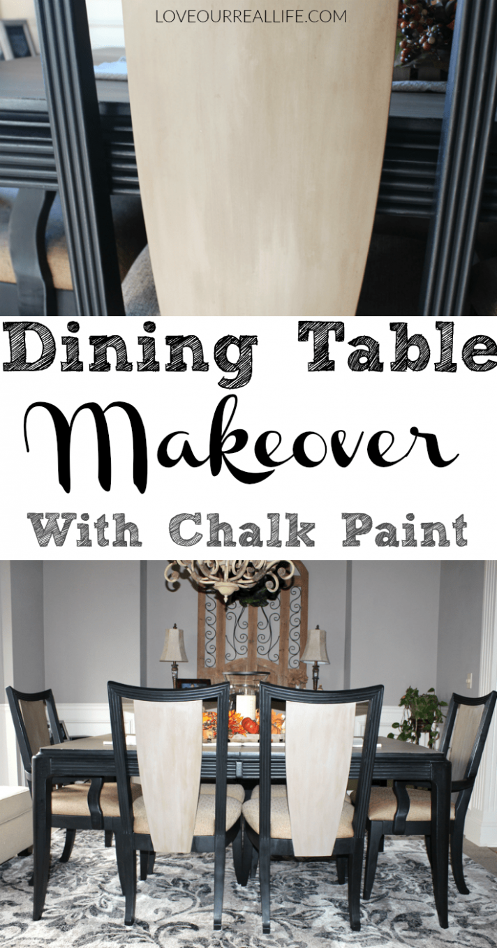 Dining Table Makeover With Chalk Paint ⋆ Love Our Real Life Annie Sloan Chalk Paint Ideas Pinterest