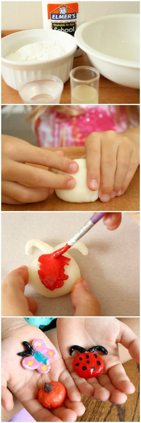 Diy Air Dry Clay Recipe For Craft Projects | Diy Air Dry Clay, Air ..