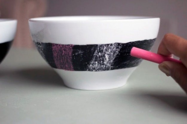 Diy Basics: Customize Your Dishes With Chalkboard Paint ..