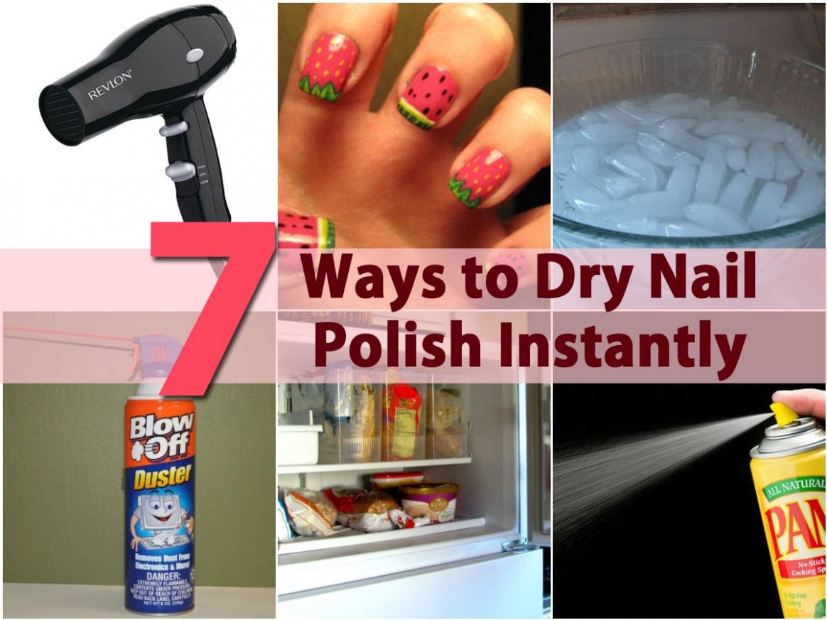 Diy Beauty Tricks 5 Ways To Dry Nail Polish Instantly ..