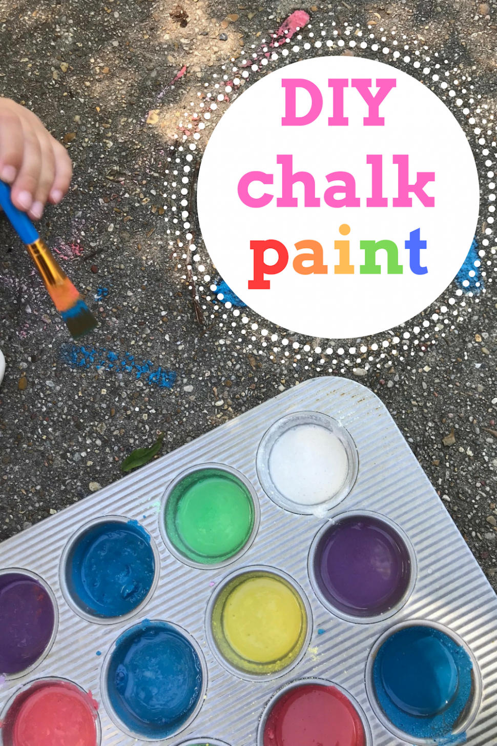Diy Chalk Paint • Mid Century Mom Can You Mix Chalk Paint With Acrylic Paint