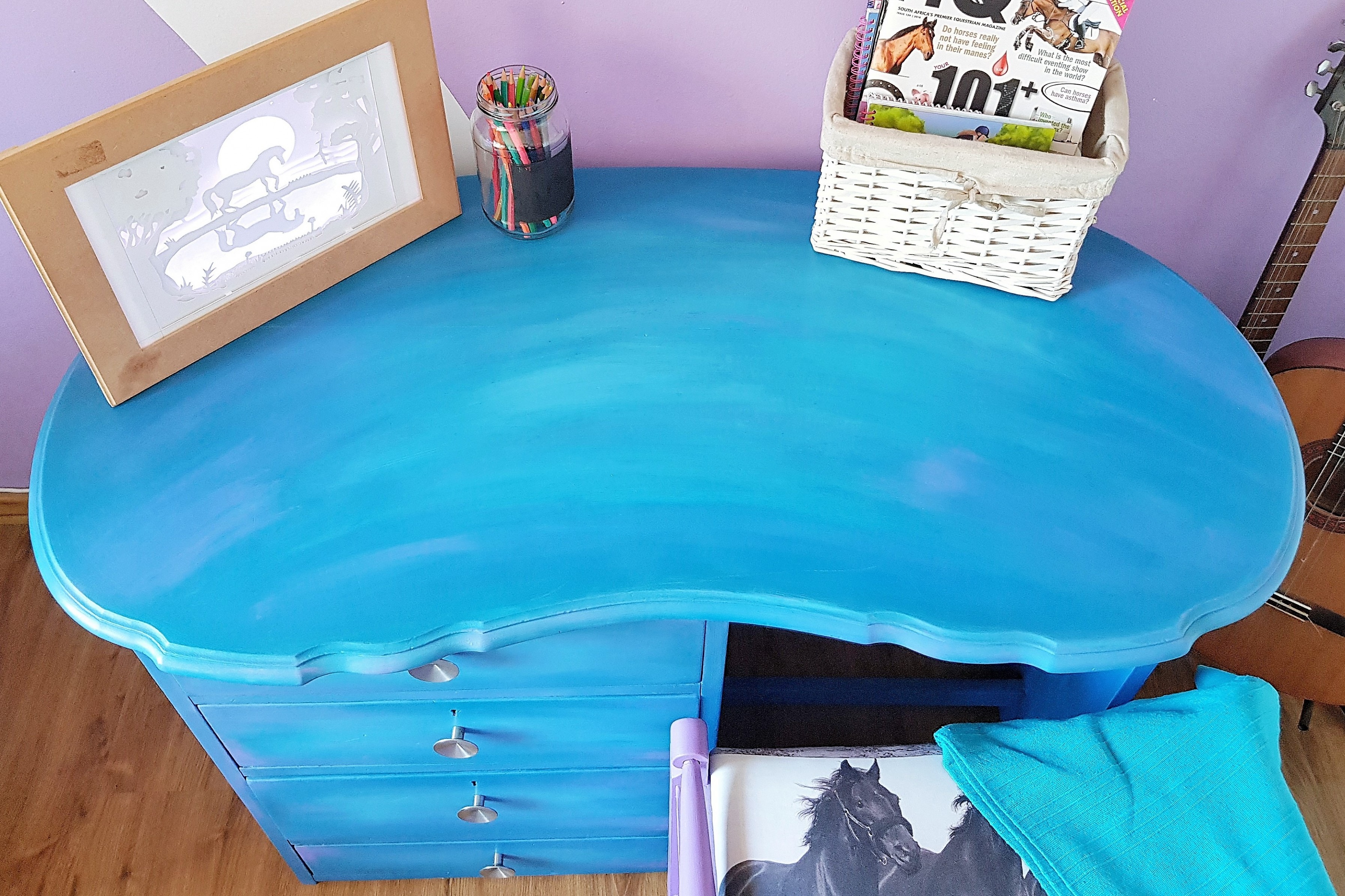 Diy: Ombre Painted Furniture Technique Using Diy Chalked Paint ..