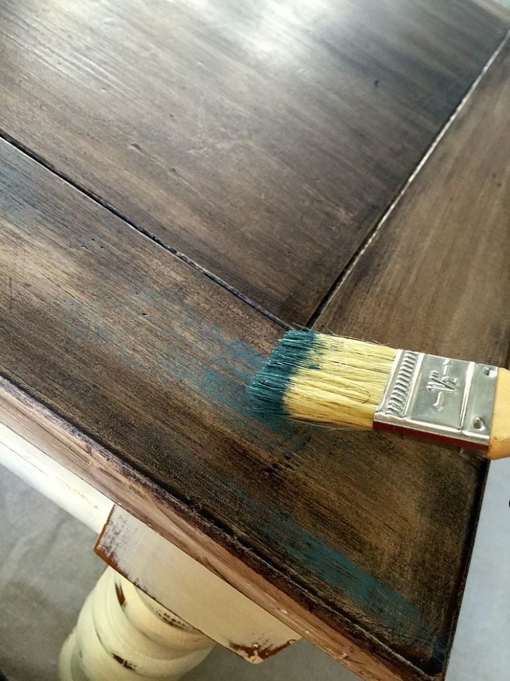 Dry Brush Old Wood Technique | Hometalk How To Use Chalk Paint Over Stained Wood