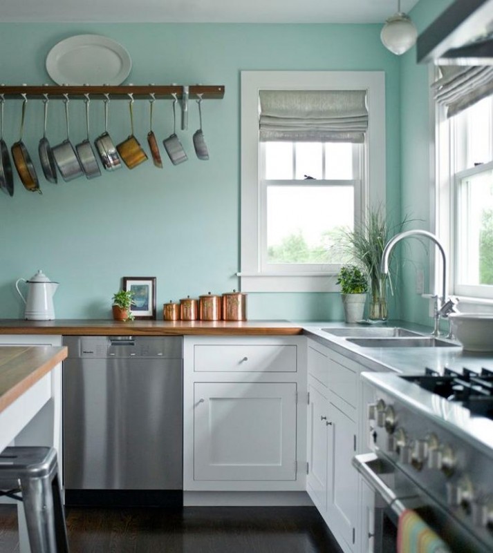 Duck Egg Blue Paint For Kitchen Walls | Home Painting Annie Sloan Chalk Paint 2