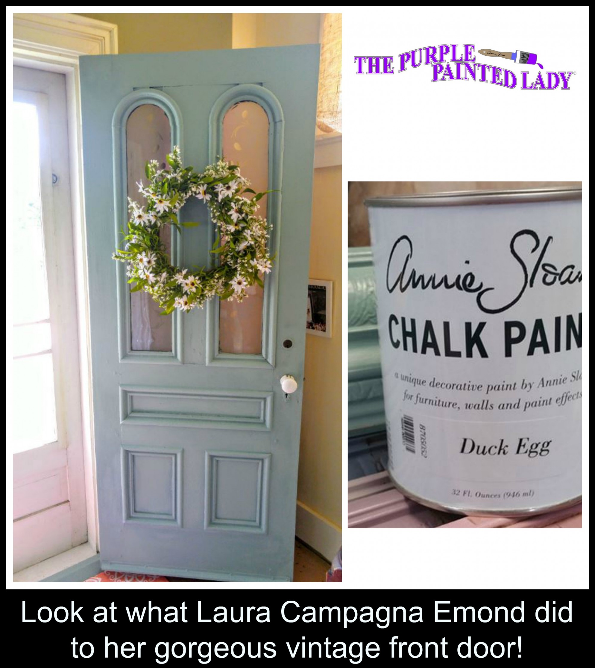 Duck Egg Chalk Paint® – Shut The Front Door! | The Purple Painted Lady Where To Buy Chalk Paint Online