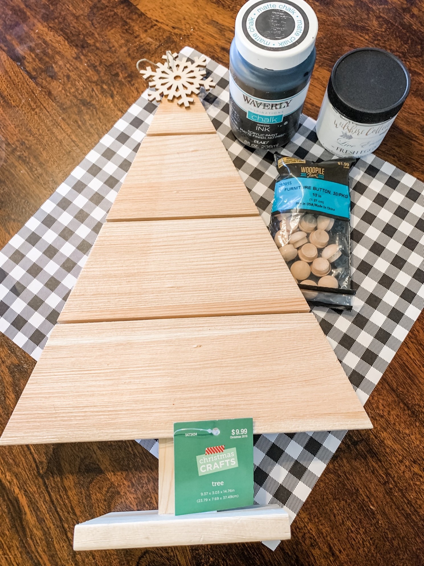 Easy Diy Pallet Tree For Christmas! | Wilshire Collections Hobby Lobby Craft Furniture