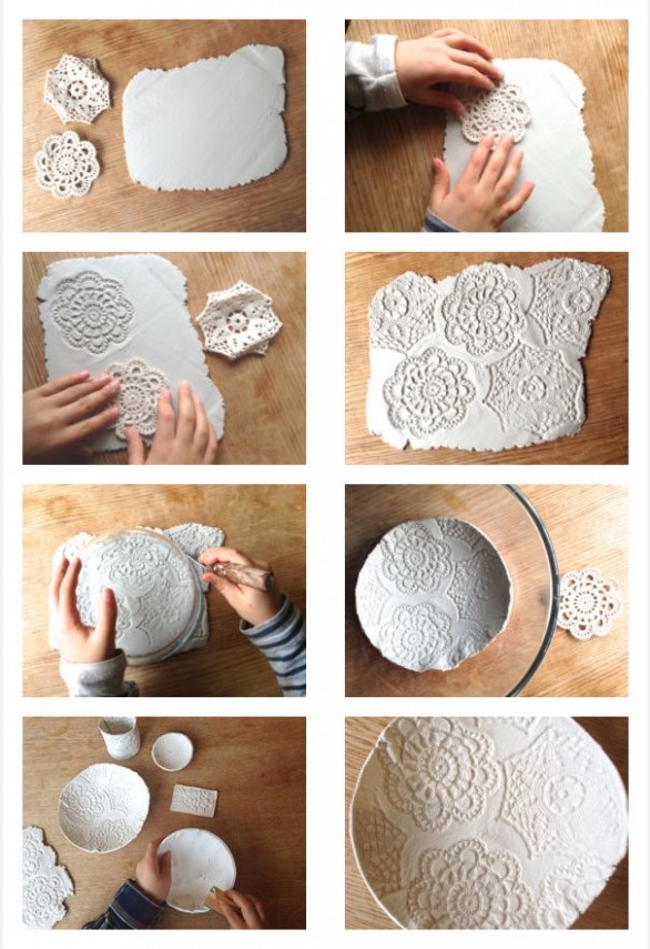 Easy To Make Air Dry Bowls | Clay Bowl, Air Dry Clay, Dry Clay Painting On Air Dry Clay